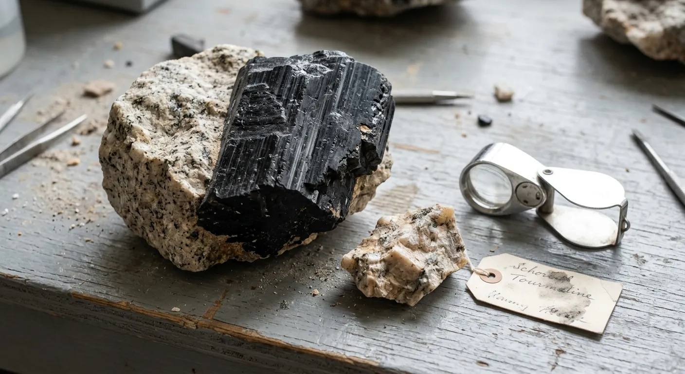 Born of Magma: How Black Tourmaline Forms in Nature