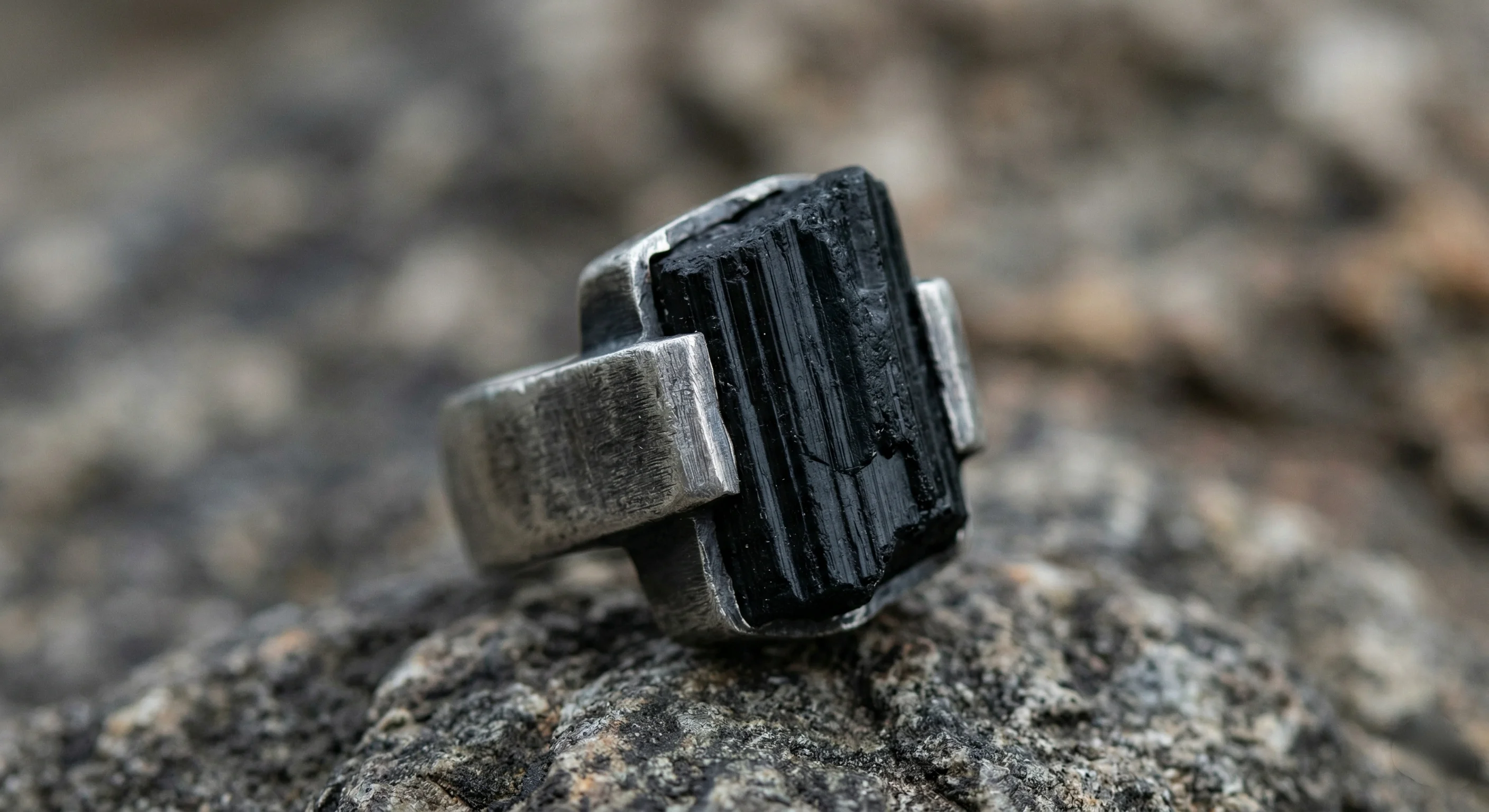 Wearable Armor: The Rise of Brutalist & Matte Black Tourmaline Jewelry